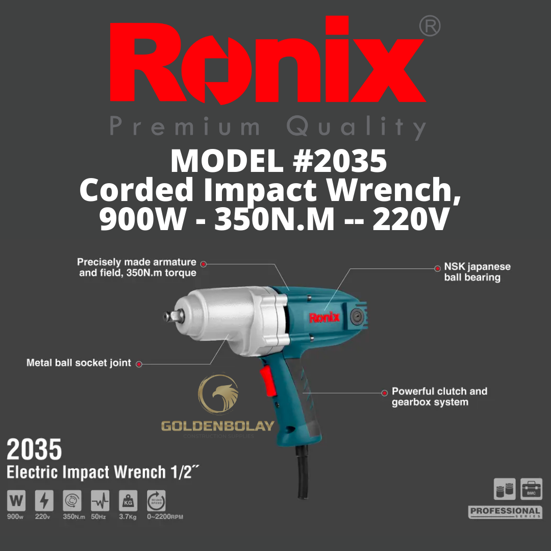 Corded deals impact wrench