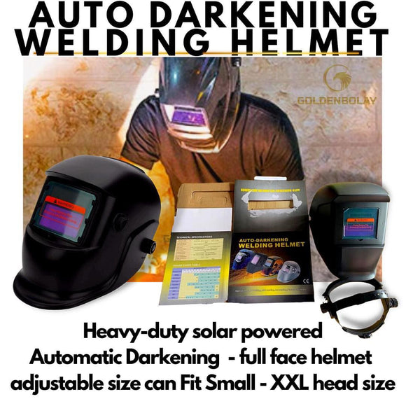 AUTO DARKENING WELDING HELMET