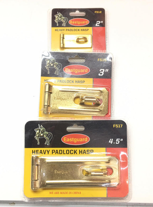 BESTGUARD HEAVY PADLOCK HASP (2