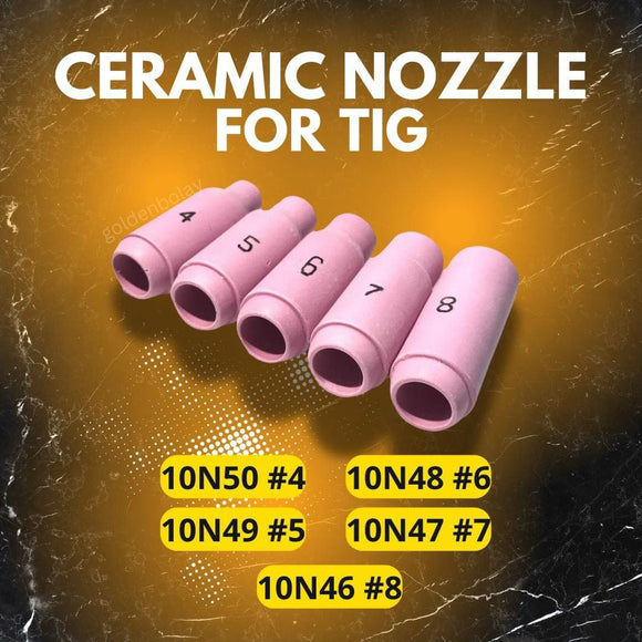 Ceramic Nozzle For TIG (#4, #5, #6, #7, #8)