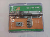 Barrel Bolt with Hasp Lock