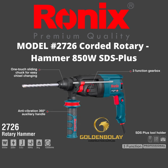 RONIX Rotary Hammer 2726