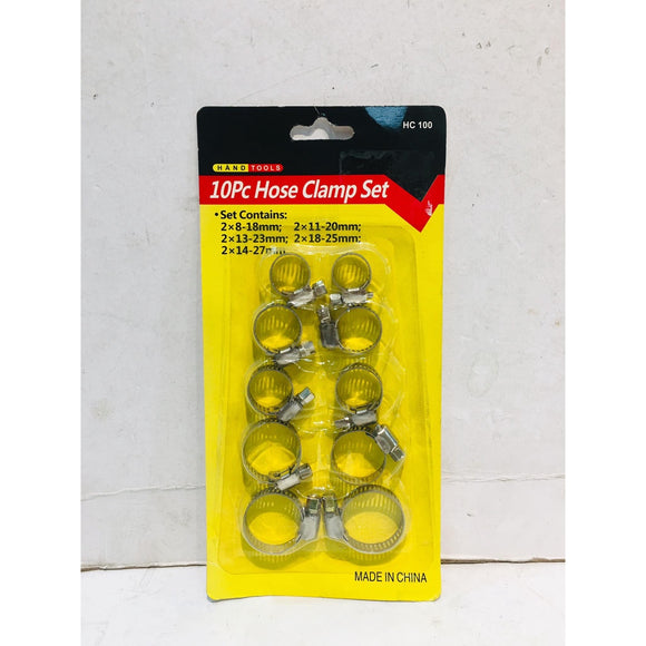 10pcs Hose Clamp SET