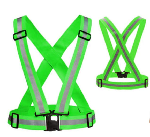 Garterized Reflective Safety Vest