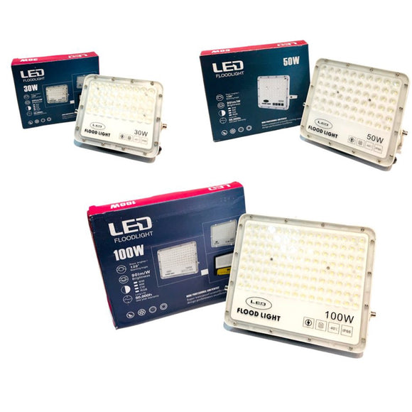 LED Flood Light (30W, 50W, 100W)