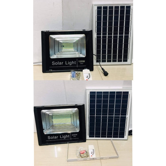 Solar Flood Light with Panel (120W & 200W)