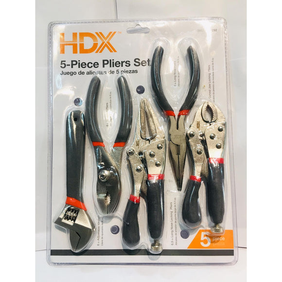 HDX 5-PIECE Pliers Set