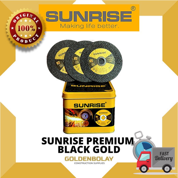 SUNRISE Black & Gold Cutting Disc 4