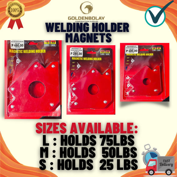 WELDING MAGNETIC HOLDER Heavy Duty (SMALL 12kg , MEDUIM 22kg, LARGE 33kg)