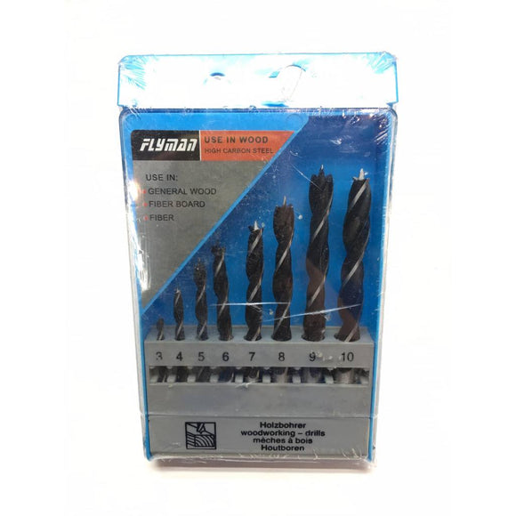 FLYMAN WOOD DRILL BIT SET 8PCS