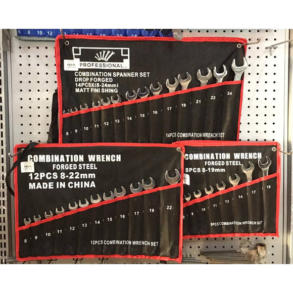 PROFESSIONAL COMBINATION WRENCH SETS