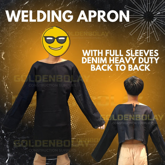 HEAVY DUTY DENIM MAONG WELDING APRON