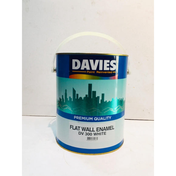 DAVIES FLAT WALL ENAMEL DV 300 WHITE