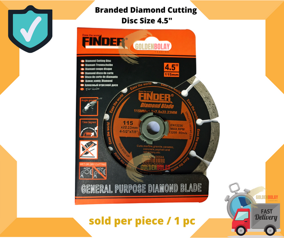 Branded Original Diamond Cutting Disc - Diamond Blade 180mm / 4.5