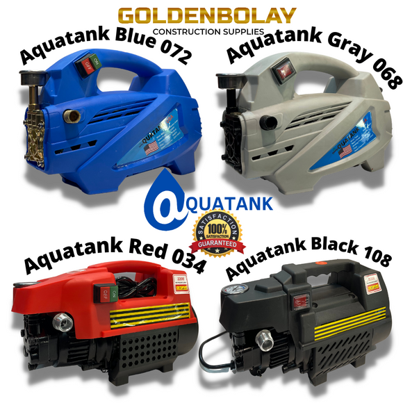 AQUATANKPortable High-Pressure Washer - Induction Motor